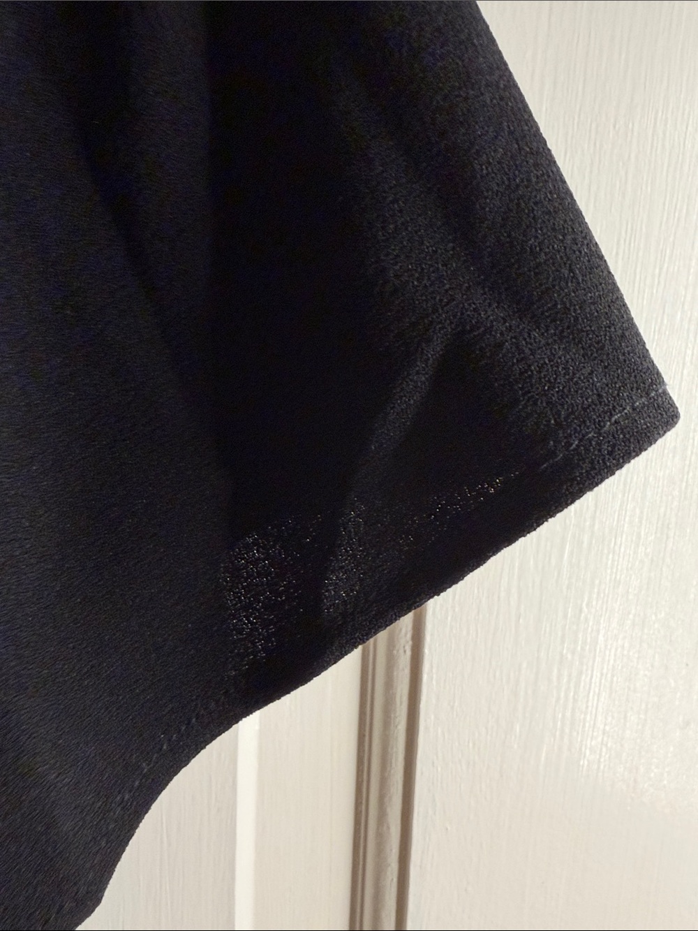 Women's Black Ruffle Dress - Picture 10 of 10